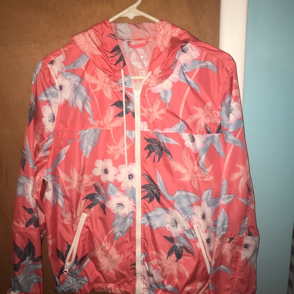 American Eagle Outfitters Jackets & Blazers - Pink Floral Jacket